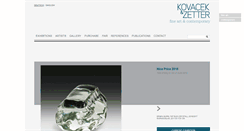 Desktop Screenshot of kovacek-zetter.at